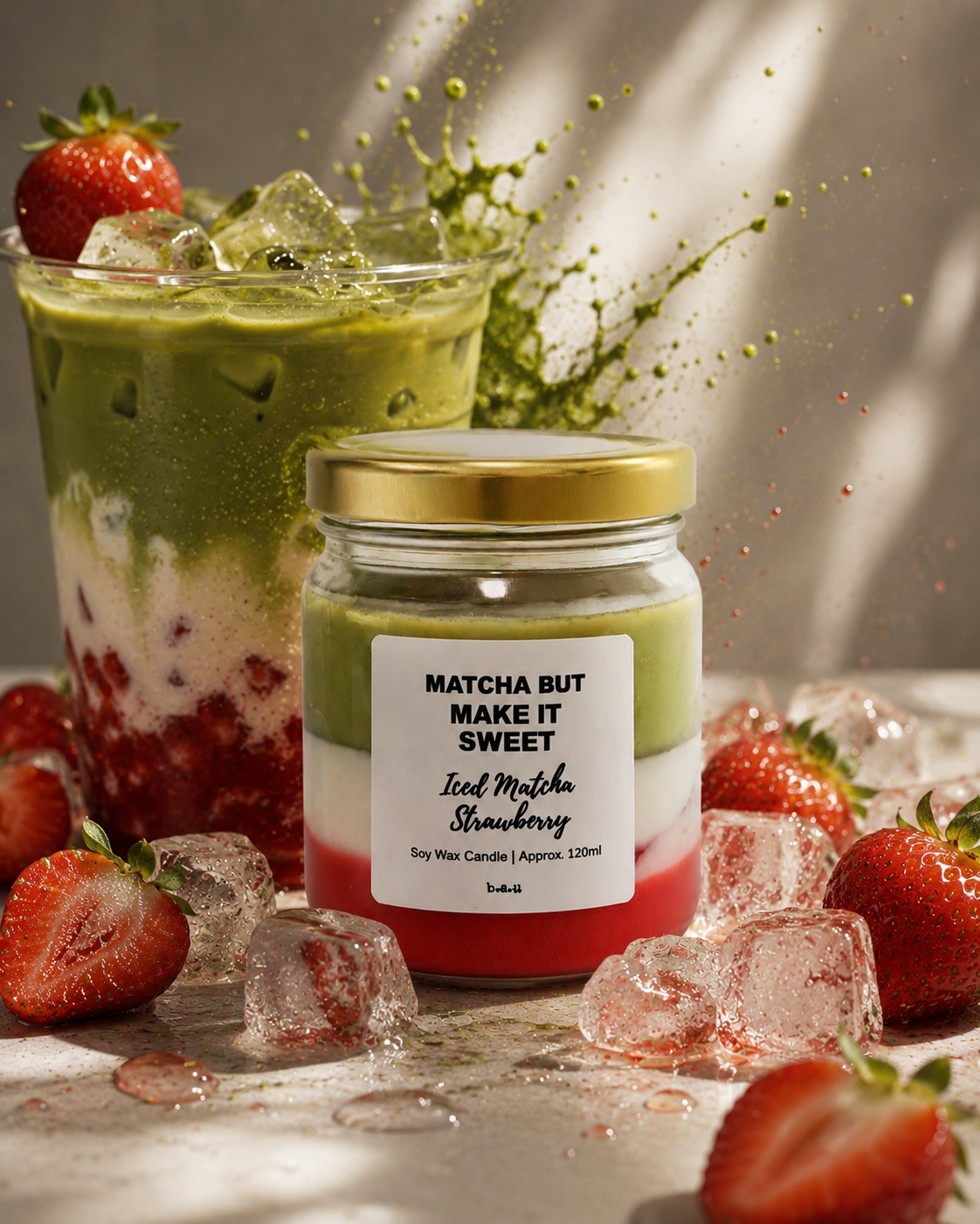 Iced Matcha Strawberry